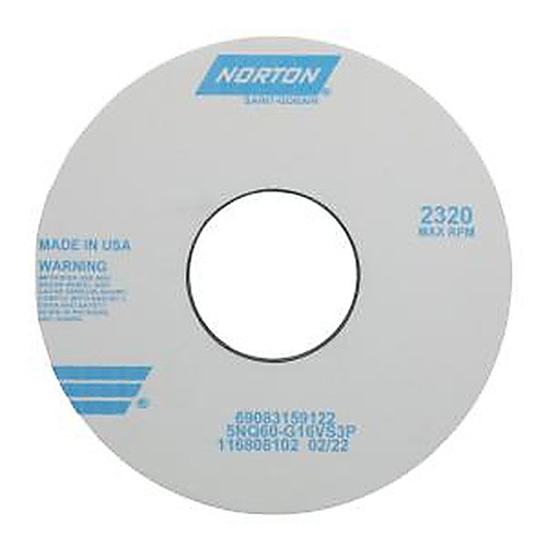 ‎14″ × 1-1/2″ × 5″ Quantum Surface/Cylindrical Wheel Ty 01 Straight 60 Grit Ceramic Alumina