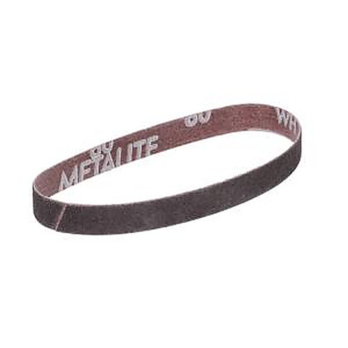 1/2″ × 12″ Metalite R283 File Belt 80 Grit Aluminum Oxide