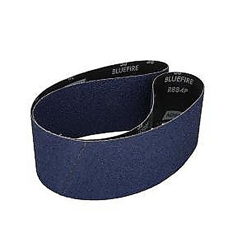 4″ × 60″ NorZon Plus R824 Narrow Belt 36 Grit Zirconia Alumina