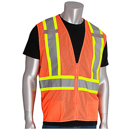 ‎302-0600D-OR/L Hi-Vis Vest
