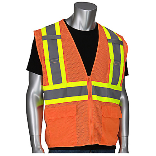 302-MVZT-OR/XL Hi-Vis Vest