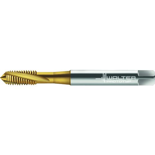 M10x1.5 6H 3 Flute HSS TiN Spiral Flute Tap