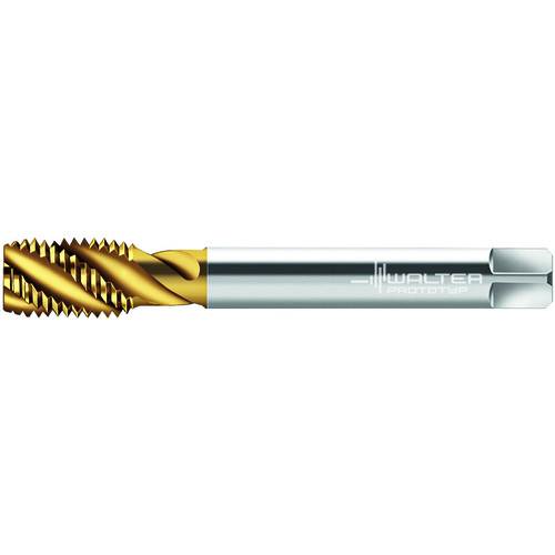 M24x3 7G 4 Flute HSS TiN Spiral Flute Tap