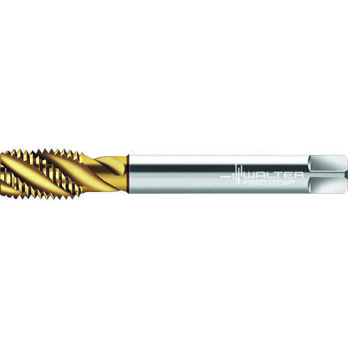‎G1″-11 5 Flute HSS TiN Spiral Flute Tap