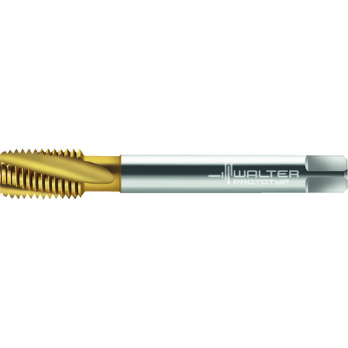 M16x1.5 6H 4 Flute HSS TiN Spiral Flute Tap