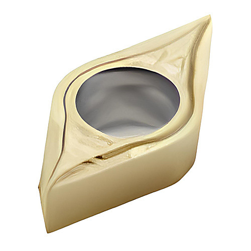 DCMT 21.50.5 F1 CP500, 1/12″ Corner Radius, 3/32″ Thick, 1/4″ Inscribed Circle, Turning Indexable Insert