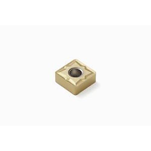 SNMG 433 MR3 CP500, 0.047″ Corner Radius, 0.187″ Thick, 1/2″ Inscribed Circle, TiAlN|TiN, Square, Turning Indexable Insert