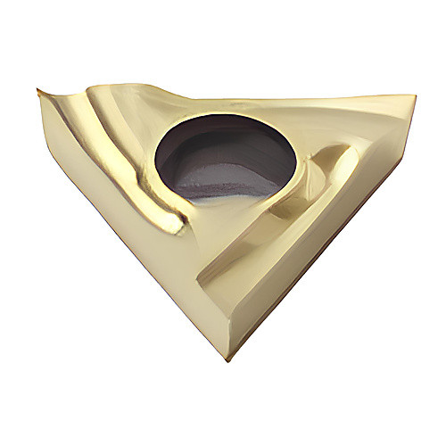 TCGT 21.51 UX CP500, 1/64″ Corner Radius, 3/32″ Thick, 1/4″ Inscribed Circle, Turning Indexable Insert