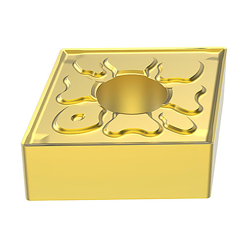 CNMG 431 MF4 TS2000, 1/64″ Corner Radius, 3/16″ Thick, 1/2″ Inscribed Circle, Turning Indexable Insert