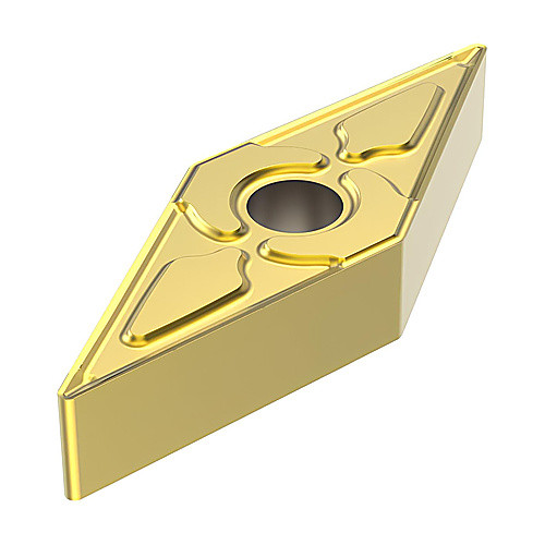 VNMG 332 MF4 TS2000, 1/32″ Corner Radius, 3/16″ Thick, 3/8″ Inscribed Circle, Turning Indexable Insert