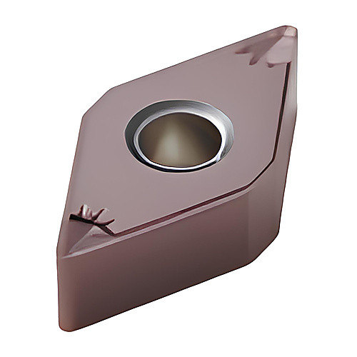 DNMG 443 MF TH1000, 0.047″ Corner Radius, 1/4″ Thick, 1/2″ Inscribed Circle, TiAlSiN, Turning Indexable Insert