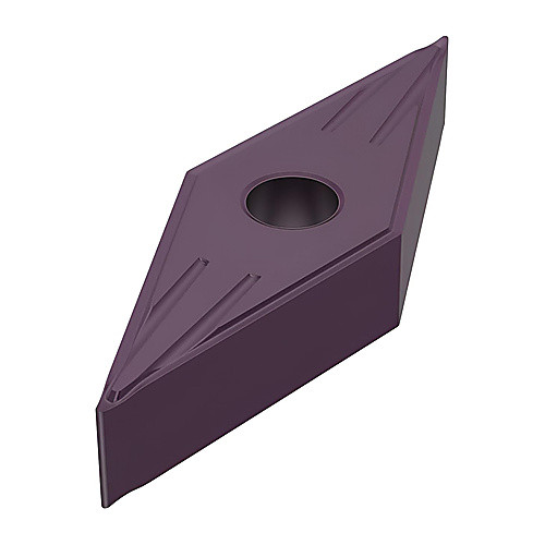 VNMG 331 FF2 TP1030, 0.015″ Corner Radius, 0.187″ Thick, 3/8″ Inscribed Circle, TiAlSiN, Turning Indexable Insert