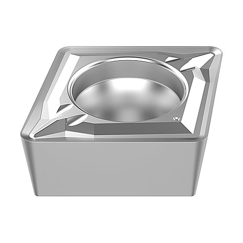 CCMT 32.52 MF2 TP1501, 1/32″ Corner Radius, 5/32″ Thick, 3/8″ Inscribed Circle, Turning Indexable Insert