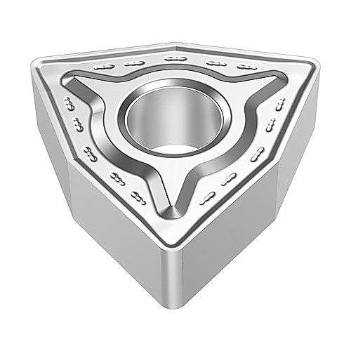 WNMG 433 M6 TP0501, 3/64″ Corner Radius, 3/16″ Thick, 1/2″ Inscribed Circle, Turning Indexable Insert