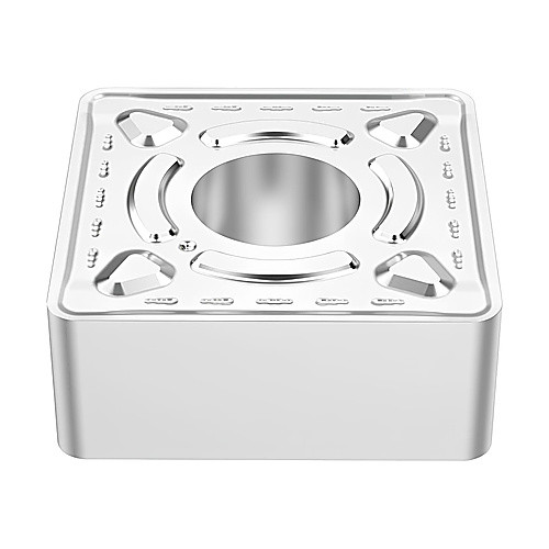 SNMG 544 M6 TP0501, 0.062″ Corner Radius, 1/4″ Thick, 5/8″ Inscribed Circle, TICN|Al2O3, Square, Turning Indexable Insert