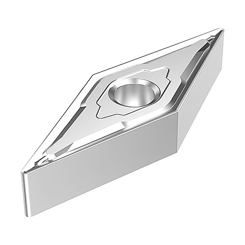 VNMG 332 M3 TP0501, 0.031″ Corner Radius, 0.187″ Thick, 3/8″ Inscribed Circle, TICN|Al2O3, Turning Indexable Insert