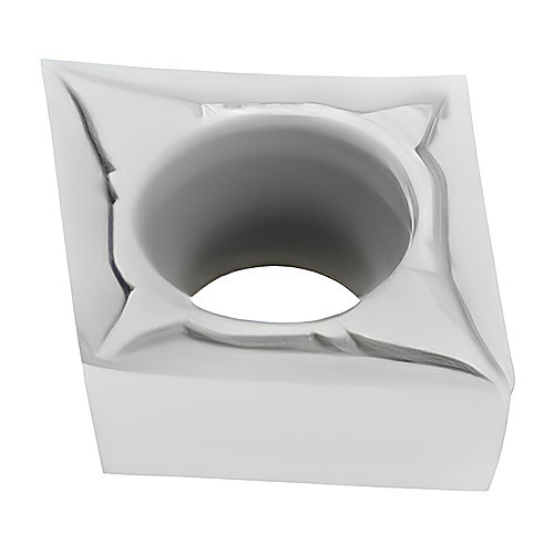 CCGX 21.50.5 F1 TP2501, 0.008″ Corner Radius, 0.094″ Thick, 1/4″ Inscribed Circle, TICN|Al2O3, Turning Indexable Insert