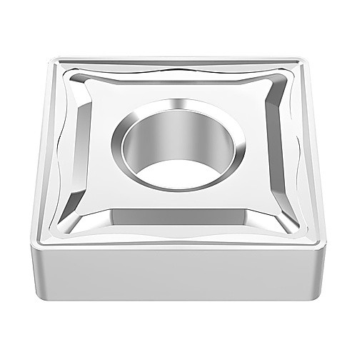 SNMG 542 M5 TP2501, 0.031″ Corner Radius, 1/4″ Thick, 5/8″ Inscribed Circle, TICN|Al2O3, Square, Turning Indexable Insert