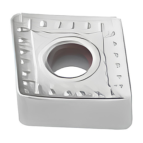 CNMM 544 R5 TP1501, 0.062″ Corner Radius, 1/4″ Thick, 5/8″ Inscribed Circle, TICN|Al2O3, Turning Indexable Insert
