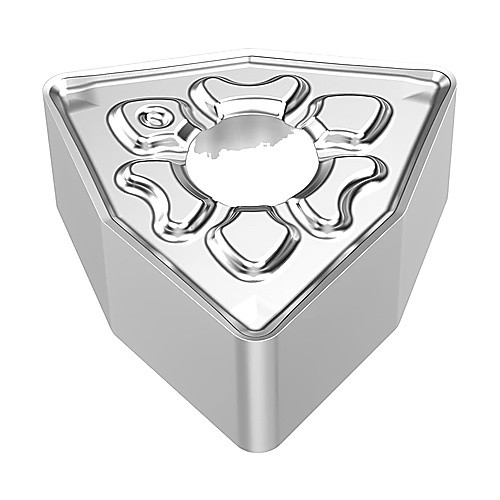 WNMG 432 MF4 TP2501, 1/32″ Corner Radius, 3/16″ Thick, 1/2″ Inscribed Circle, Turning Indexable Insert