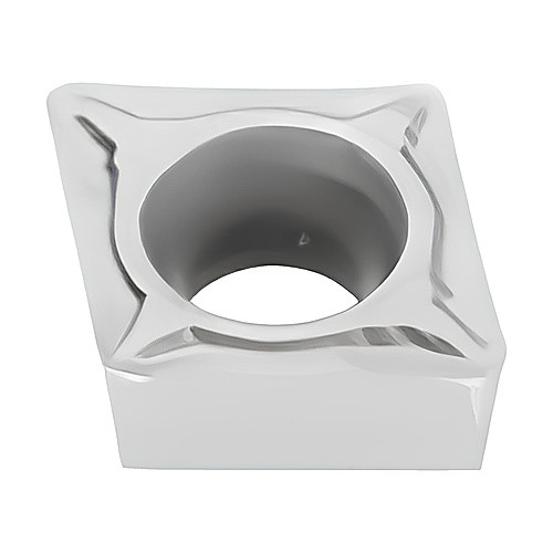 CCMT 32.51 F1 TP2501, 0.015″ Corner Radius, 0.156″ Thick, 3/8″ Inscribed Circle, TICN|Al2O3, Turning Indexable Insert