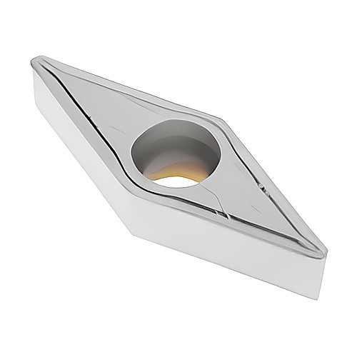 VBMT 333 F1 TP1501, 0.047″ Corner Radius, 0.187″ Thick, 3/8″ Inscribed Circle, TICN|Al2O3, Turning Indexable Insert