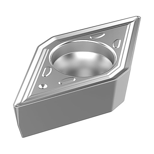 DCMT 32.51 M3 TP1501, 1/64″ Corner Radius, 5/32″ Thick, 3/8″ Inscribed Circle, Turning Indexable Insert