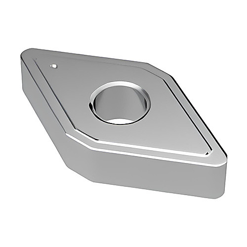 DNMA 443 MR9 TK1501, 1.191 mm Corner Radius, 6.35 mm Thick, 12.7 mm Inscribed Circle, Turning Indexable Insert