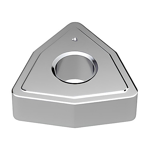WNMA 433 MR9 TK0501, 1.191 mm Corner Radius, 4.76 mm Thick, 12.7 mm Inscribed Circle, Turning Indexable Insert