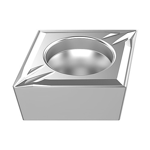 CCMT 21.50.5 MF2 TP3501, 0.2 mm Corner Radius, 2.38 mm Thick, 6.35 mm Inscribed Circle, Turning Indexable Insert