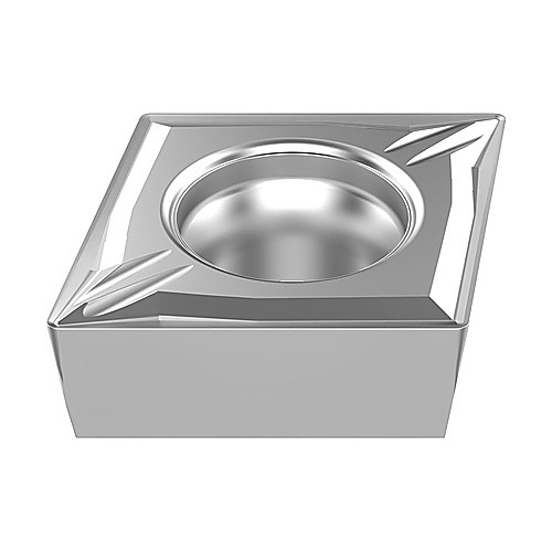 CCMT 32.52 MF2 TP3501, 0.8 mm Corner Radius, 3.97 mm Thick, 9.525 mm Inscribed Circle, Turning Indexable Insert