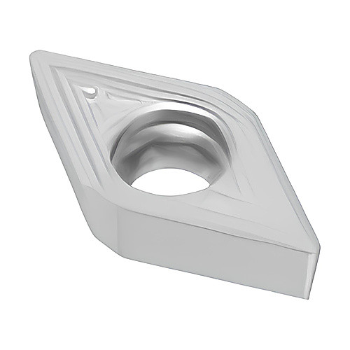 DCMT 21.51 M3 TP3501, 0.4 mm Corner Radius, 2.38 mm Thick, 6.35 mm Inscribed Circle, Turning Indexable Insert