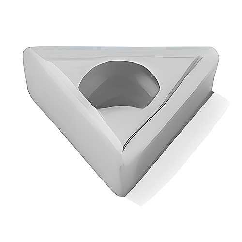 TCMT 21.51 F1(O) HX, 1/64″ Corner Radius, 3/32″ Thick, 1/4″ Inscribed Circle, Uncoated, Turning Indexable Insert