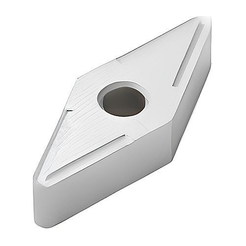 VNMG 332 MR4 883, 1/32″ Corner Radius, 3/16″ Thick, 3/8″ Inscribed Circle, Uncoated, Turning Indexable Insert