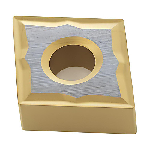 CNMG 431 M3(O) TP40, 1/64″ Corner Radius, 3/16″ Thick, 1/2″ Inscribed Circle, Turning Indexable Insert