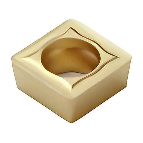 SCMT 32.51 F2 TP40, 1/64″ Corner Radius, 5/32″ Thick, 3/8″ Inscribed Circle, Square, Turning Indexable Insert