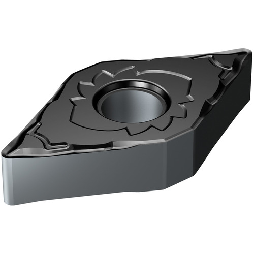 DNMG 432 SF 1105, 0.032″ Corner Radius, 0.187″ Thick, 1/2″ Inscribed Circle, TiAlN, Turning Indexable Insert