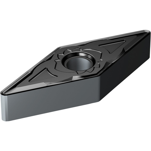 VNMG 332 SM 1105, 0.032″ Corner Radius, 0.187″ Thick, 3/8″ Inscribed Circle, TiAlN, Turning Indexable Insert