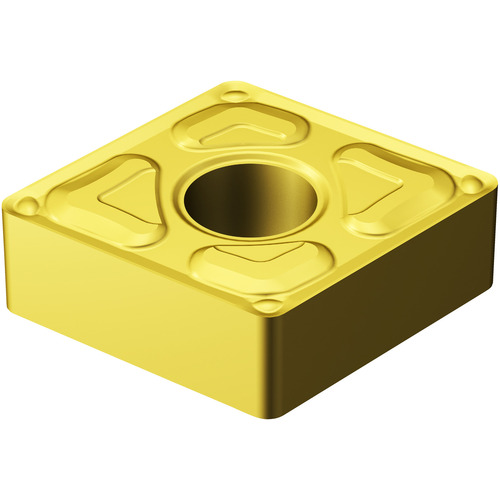 CNMG 432 XF GC30, 0.032″ Corner Radius, 0.187″ Thick, 1/2″ Inscribed Circle, TiCN|Al2O3|TiN, Turning Indexable Insert