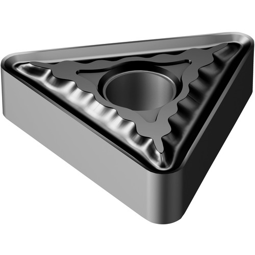 TNMG 332 QM 1105, 0.032″ Corner Radius, 0.187″ Thick, 3/8″ Inscribed Circle, TiAlN, Triangle, Turning Indexable Insert