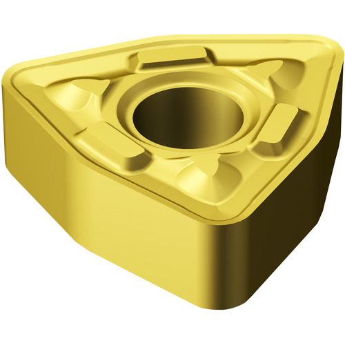WNMG 433 MR 2035, 0.047″ Corner Radius, 0.187″ Thick, 1/2″ Inscribed Circle, TiAlN, Trigon, Turning Indexable Insert