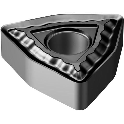 WNMG 432 QM 1105, 0.032″ Corner Radius, 0.187″ Thick, 1/2″ Inscribed Circle, TiAlN, Trigon, Turning Indexable Insert