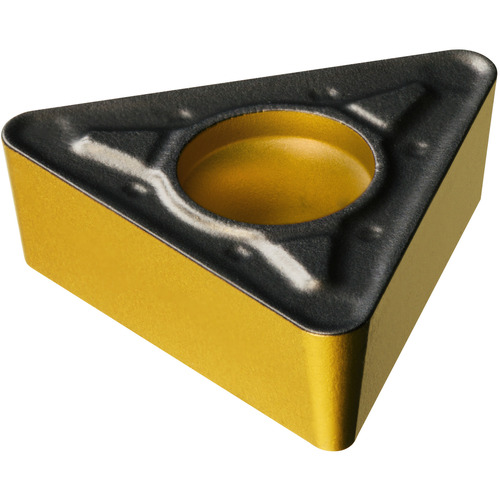 TCMT 3252 PR 4335, 0.032″ Corner Radius, 0.156″ Thick, 3/8″ Inscribed Circle, TiCN|Al2O3|TiN, Triangle, Turning Indexable Insert