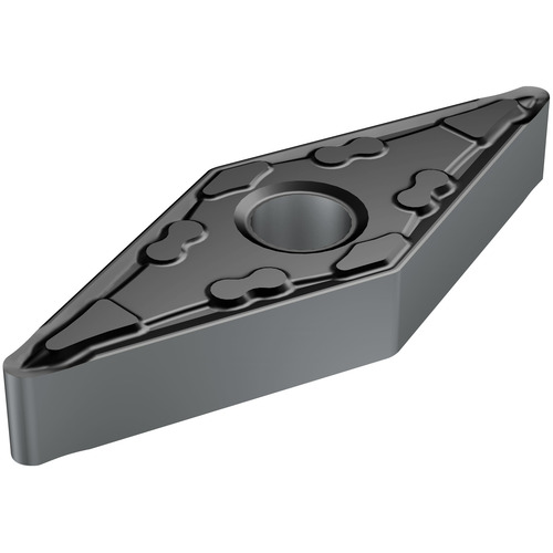 VNMG 331 MF 1105, 0.016″ Corner Radius, 0.187″ Thick, 3/8″ Inscribed Circle, TiAlN, Turning Indexable Insert