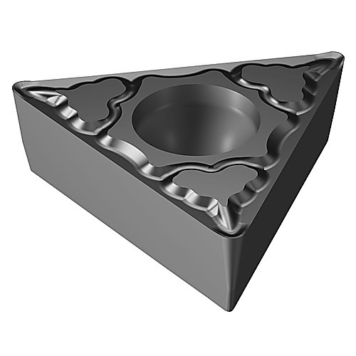 TCMT 221 MM 1105, 0.016″ Corner Radius, 1/8″ Thick, 1/4″ Inscribed Circle, TiAlN, Triangle, Turning Indexable Insert
