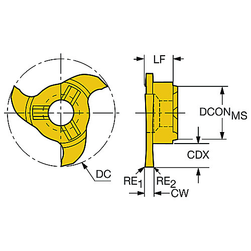 327R122216000GM 1025 INSERT
