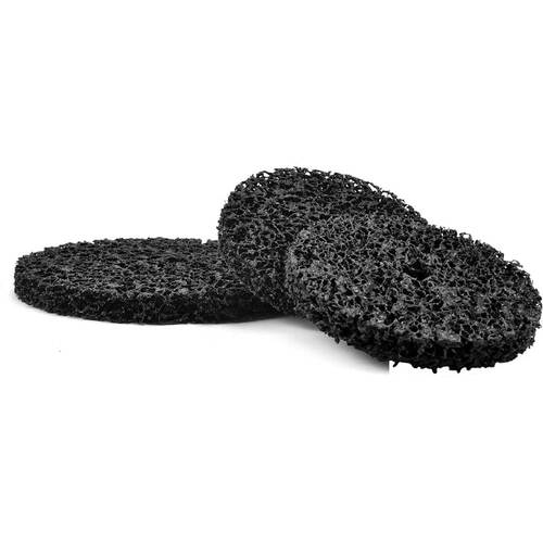 Shur-brite 8″ × 1/2″ Black Arbor Mounted Stripping Wheel, XCRS