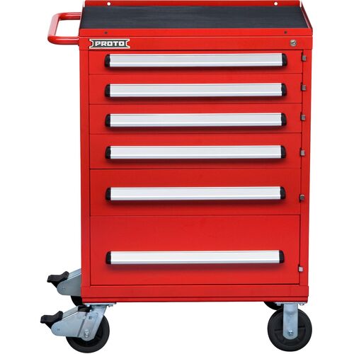 ‎Proto 560S 30″ Roller Cabinet- 6 Drawer- Gloss Red