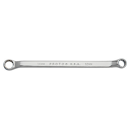 ‎Proto Full Polish Offset Double Box Wrench 12 × 14 mm - 12 Point