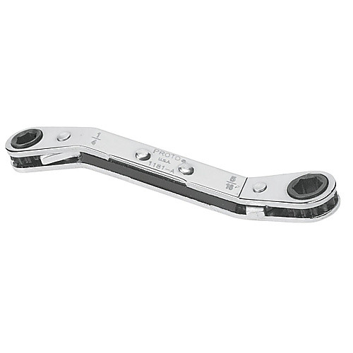 ‎Proto Offset Double Box Reversible Ratcheting Wrench 1/4″ × 5/16″ - 6 Point